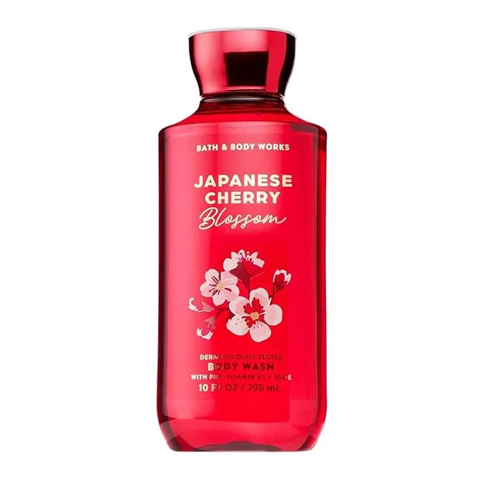 Secure Bath Body Works Japanese Cherry Blossom Body Wash Nourishing Cleanser Classic