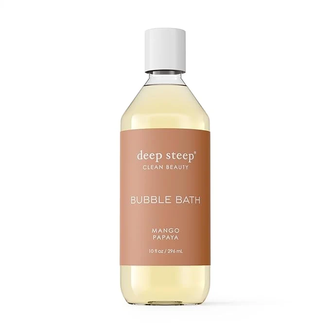 Breathable Deep Steep Bubble Bath Mango Papaya 10 oz – Soothing Soak Proven