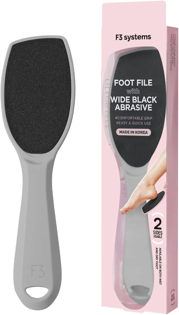 Sustainable Wide Emery Double-Sided Pedicure Tool Colossal Foot File Fashionable