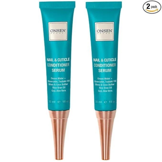 Reliable Onsen Nail Cuticle Cream Treatment w Japanese Tsubaki Jojoba Lavender Oil Lightweight