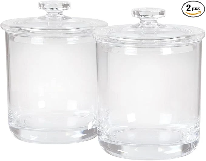 Exceptional ForPro Clear Acrylic Apothecary Jars Luxury