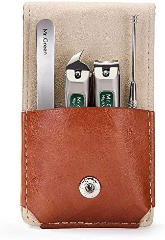 Soft 4Pcs Set Stainless Steel Manicure Pedicure Set Medical Grade Grooming Kit Innovative
