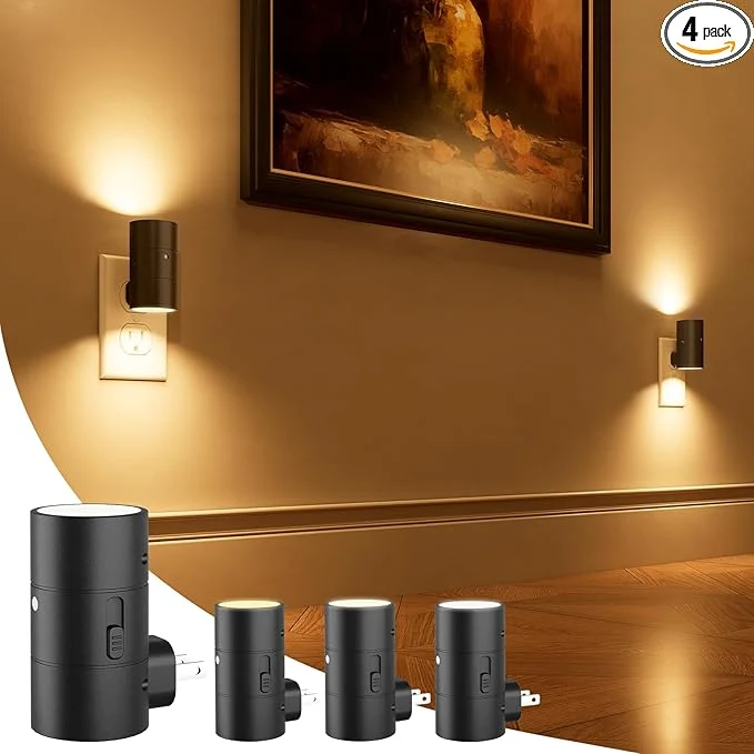 Fine Crafted NIORSUN Night Lights Plug into Wall Dimmable Recyclable