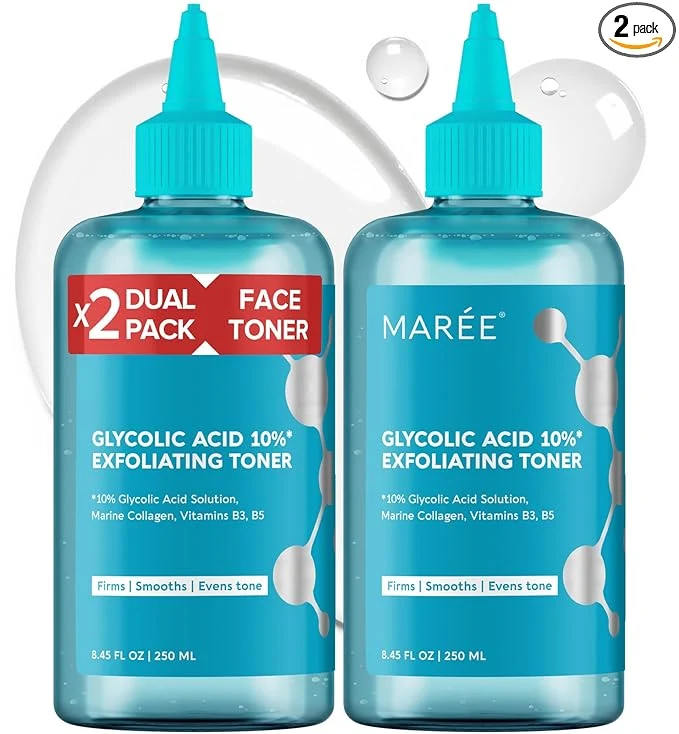 High-End MAREE Toner Glycolic Acid Exfoliating Toner Exclusive