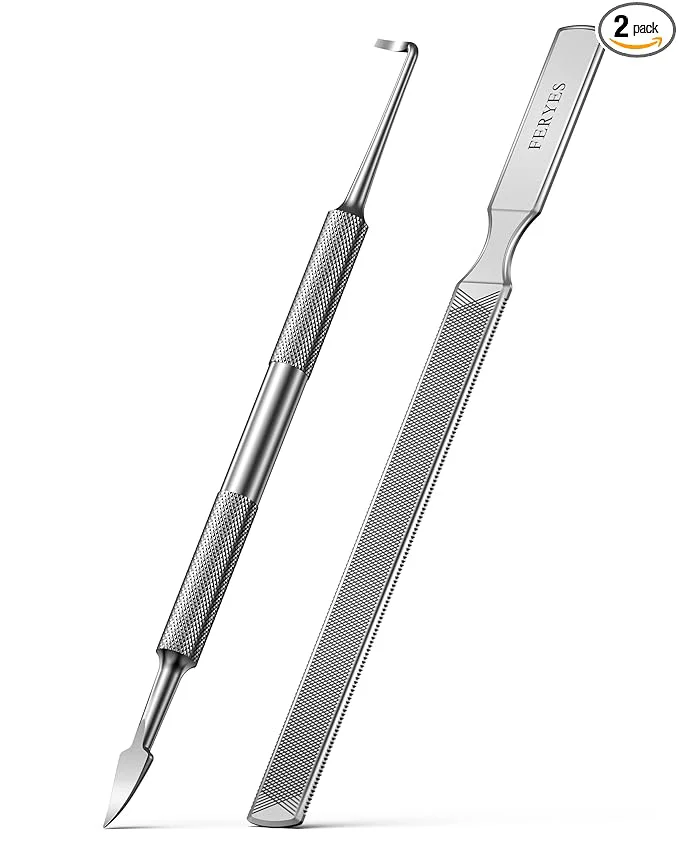 Smooth FERYES Long Toe Nail Files for Thick Nails Responsible