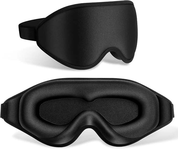 Clean FlyCoco 99 Fully Block Out Light Eye Sleep Mask 3D Deep Contoured Eyes Cover Durable