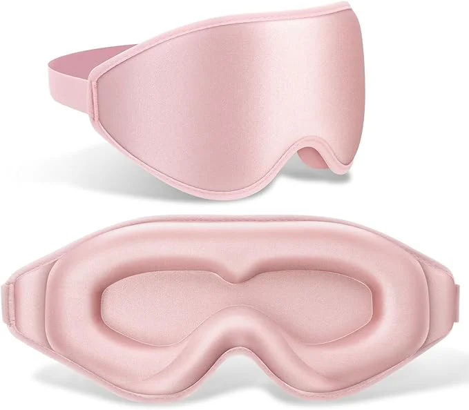Long-Lasting FlyCoco 99 Fully Block Out Light Eye Sleep Mask 3D Deep Contoured Eyes Cover Healthy