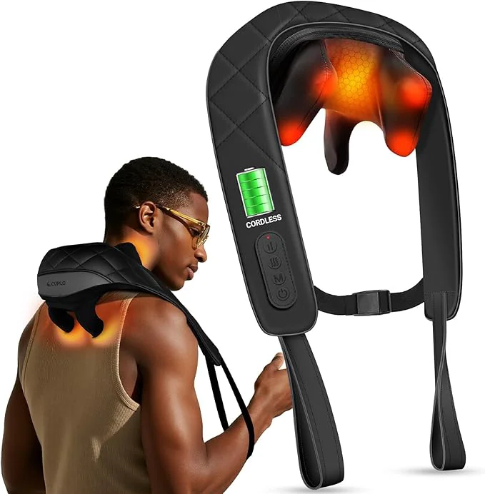 Traditional CuPiLo Cordless Neck Massager Reliable