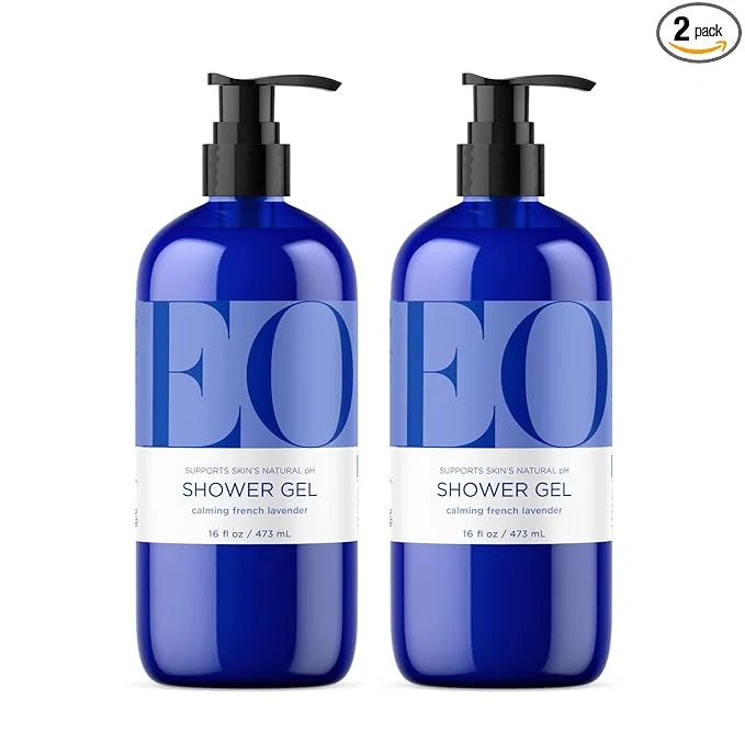 Efficient EO Shower Gel Body Wash 16 Ounce Organic Plant-Based Skin Conditioning Verified