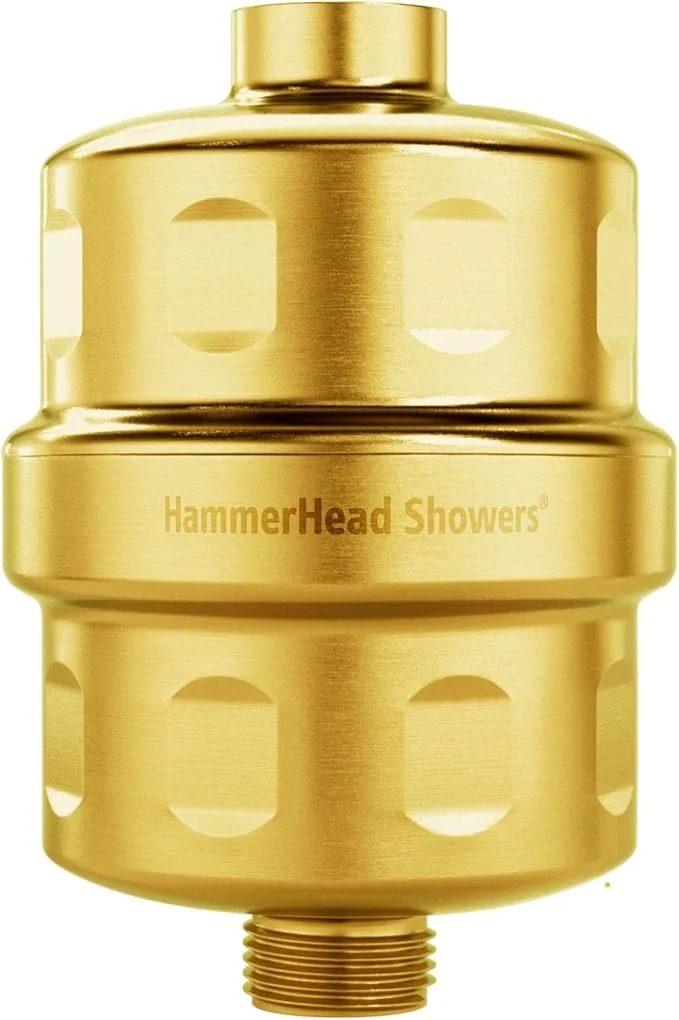 High-End HammerHead Showers® Solid Metal Shower Head Filter – KDF 55 Shower Filter Elegant