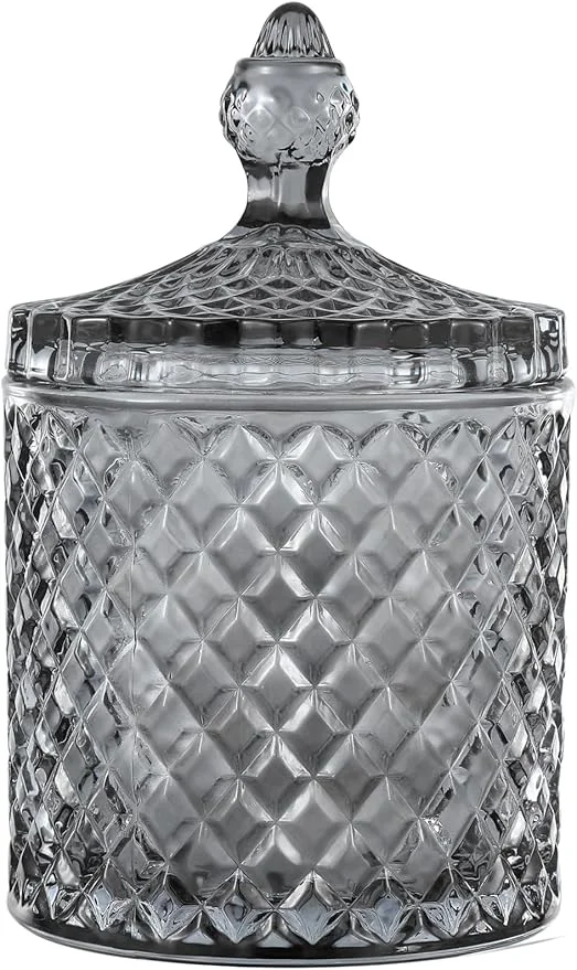 Fast rejomiik Qtip Holder Glass Apothecary Jars Innovative