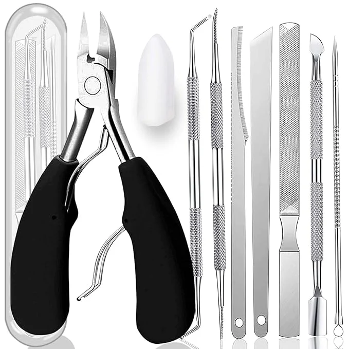 Exceptional 10-Pack Ingrown Toenail Tool Toenail File and Lifters Professional Surgical Original Design