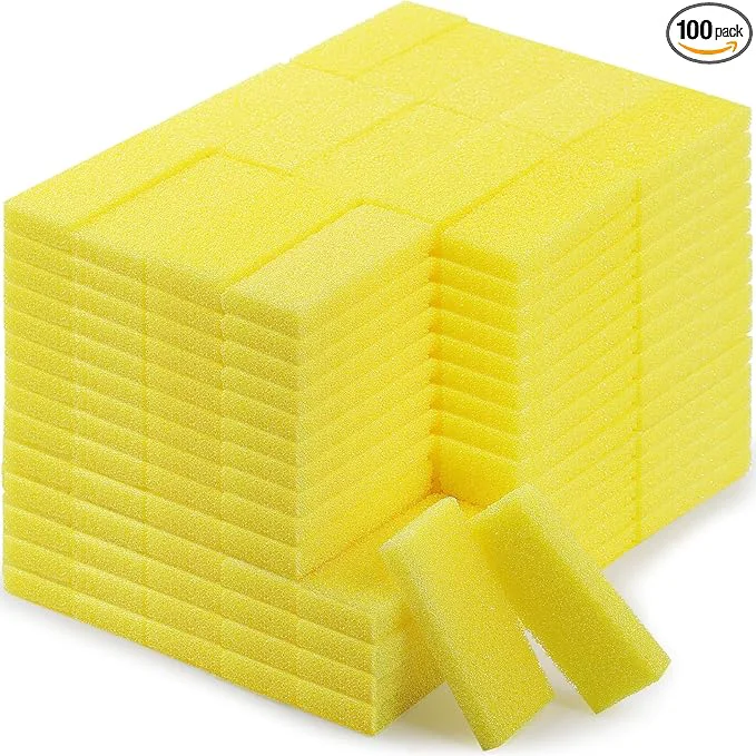 Soft Batiyeer 100 Pcs Pumice Stone for Feet Scrubber Dead Skin Disposable Pedicure Organic