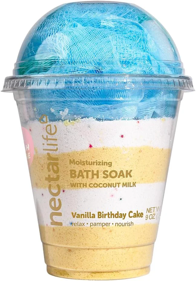 Healthy Coconut Milk Bath Soak Salt Bath Bubble Bath Natural Detox Foaming Body Soak Exceptional