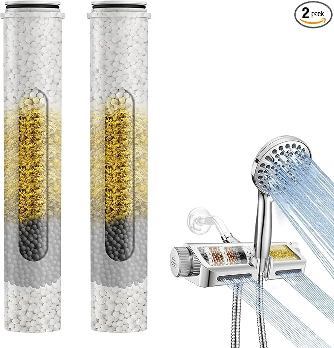 World-Class MakeFit Shower Head Filter Cartridge Green