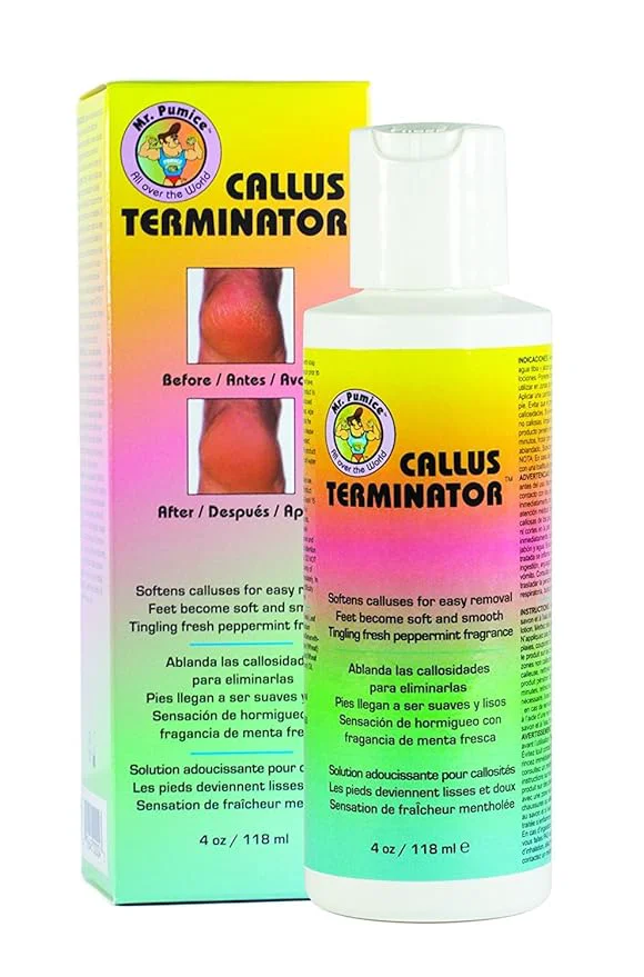 Powerful Mr. Pumice Callus Terminator 4oz Clean