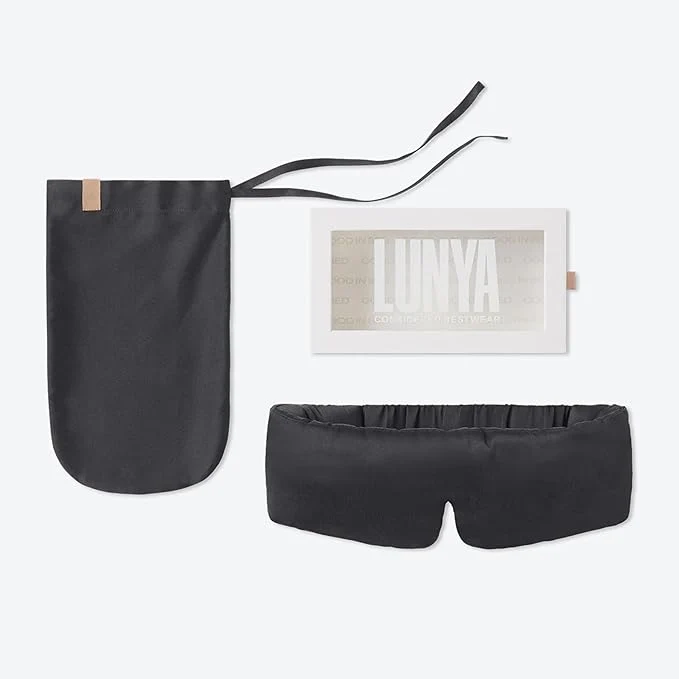 Enhanced Lunya Washable Silk Sleeping Mask Easy-to-Use