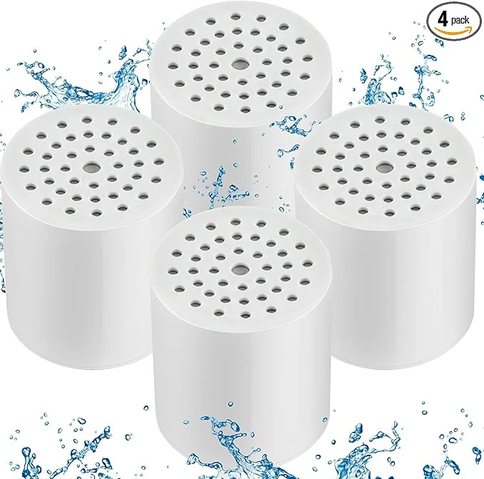 World-Class 4 Pack 15 Stage Shower Filter Cartridge Filter Refined