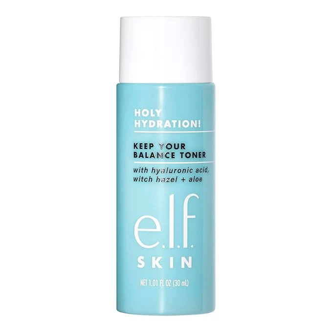 Fashionable e.l.f. Skin Holy Hydration Keep Your Balance Toner Mini Refreshing Removes Official