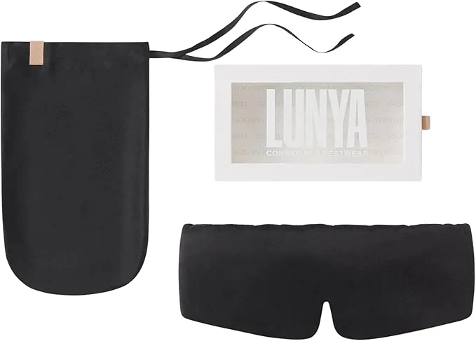 Fashionable Lunya Washable Silk Sleeping Mask Classic