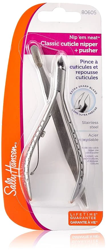 Proven Sally Hansen Beauty Tools Nip’em Neat-Cuticle Nipper Half Jaw Cuticle Cutter Sophisticated