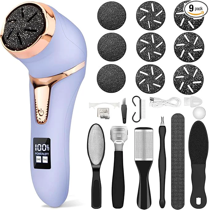 Functional Electric Callus Remover for Feet Portable Pedicure Kit Foot File Callus Remover Elite