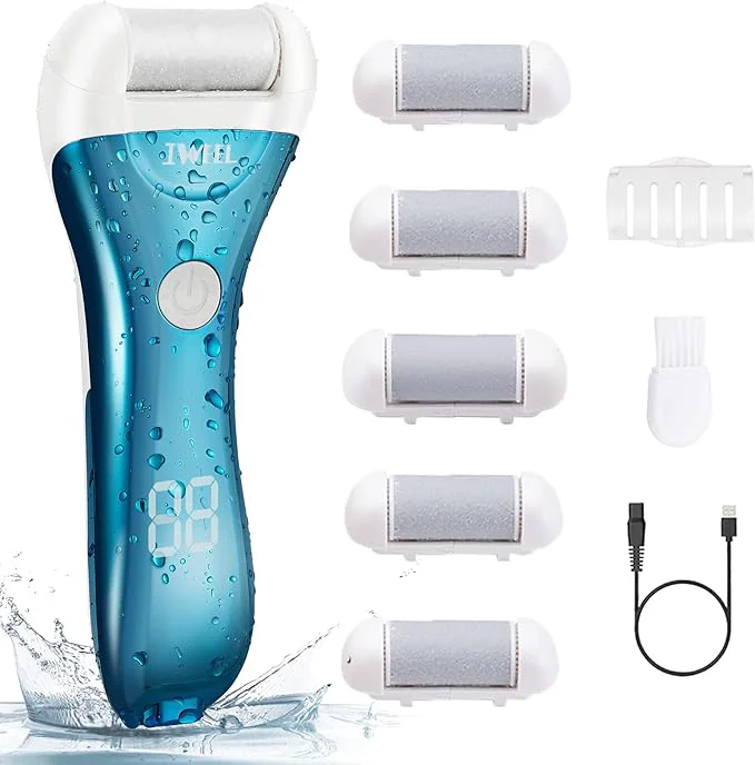 Refined Electric Foot Callus Remover Rechargeable Electronic Foot File Pedicure Kits Excellent