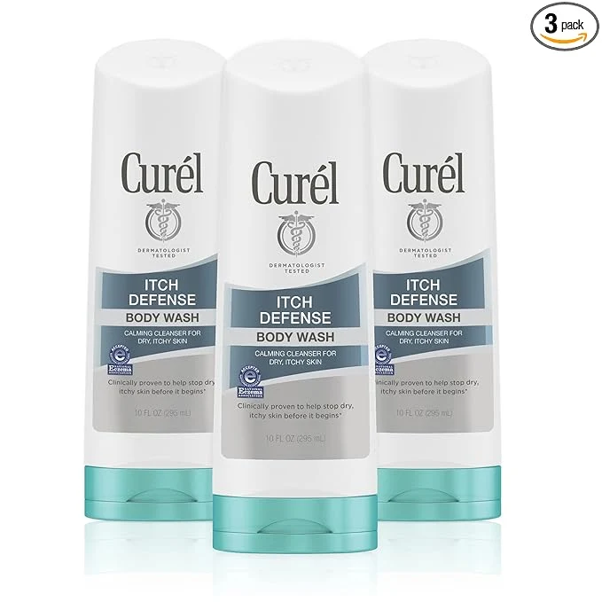 Reliable Curel Itch Defense Calming Daily Cleanser Body Wash Soap- Formula Relaxed