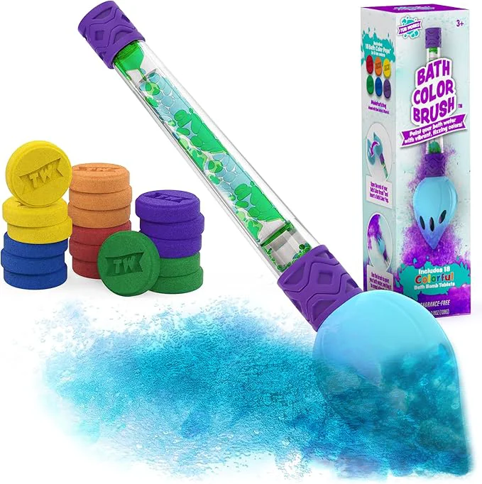 Refined Tub Works® Bath Color Brush™ Kids Bath Bomb Set Nontoxic Fragrance- Optimized