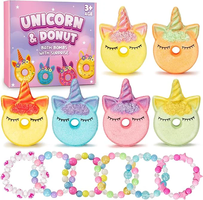 Contemporary Unicorn Bath Bombs for Kids Powerful