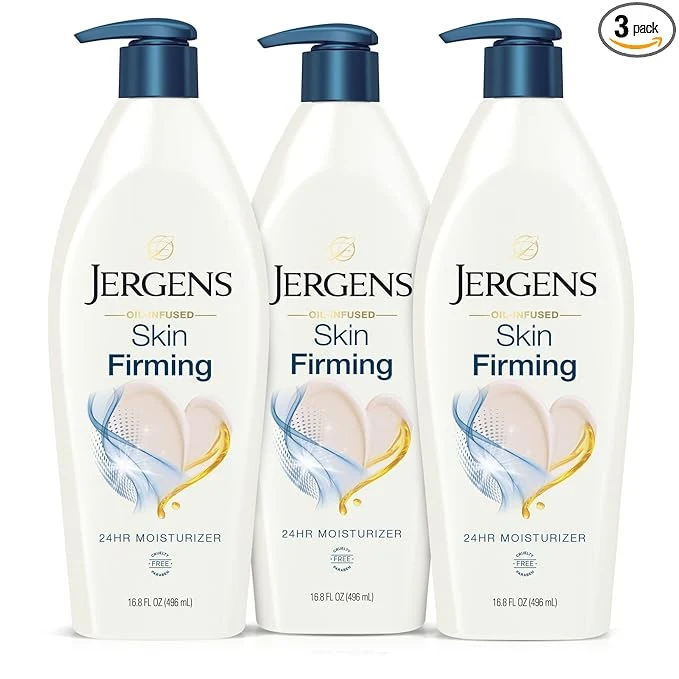 Recyclable Jergens Skin Firming Body Lotion Easy-to-Use