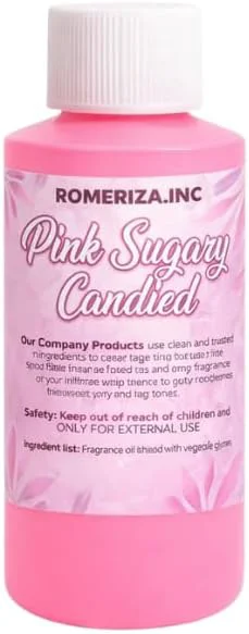 Top-Quality Pink Sugary Candied Natural Fragrance Body Oil Original Design