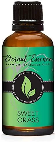 World-Class Eternal Essence Oils Sweet Grass 30ml Premium Fragrance Oil Reusable