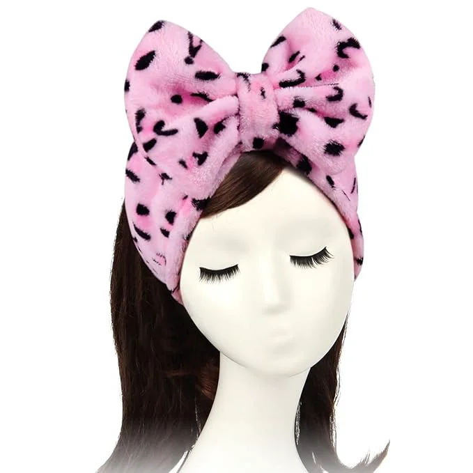 Traditional Shintop Women Fashion Lovely Soft Carol Fleece Bowknot Bow Makeup Cosmetic Premium