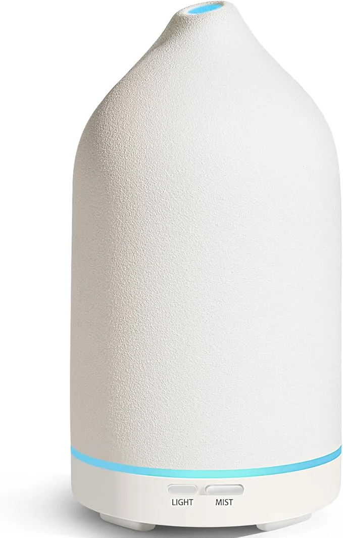 Comfortable URPOWER 120ML Essential Oil Diffuser Ceramic Aromatherapy Diffuser Long-Lasting