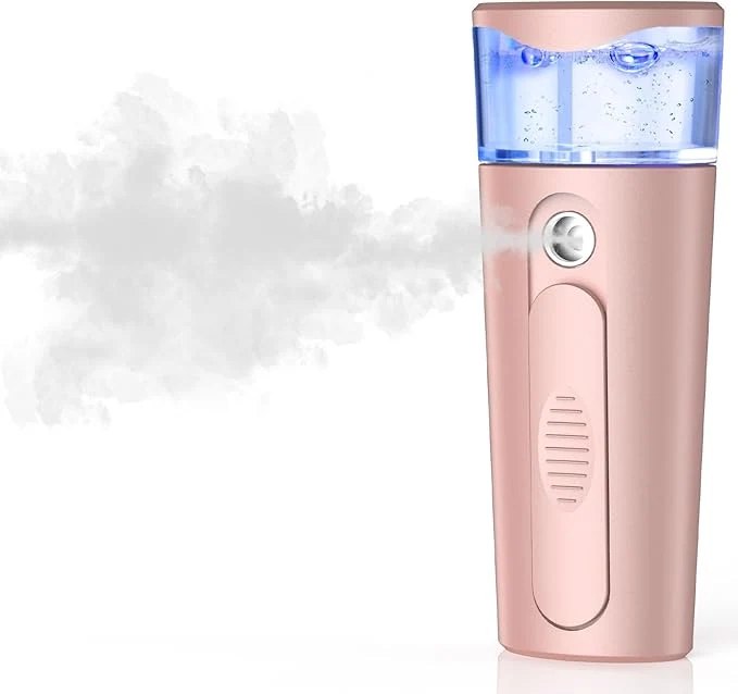 Long-Lasting withthesun Portable Nano Face Mister Facial Steamer USB Rechargeable Cool Luxury