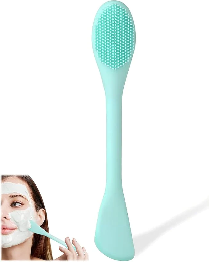 Secure Facial Cleansing Brush Pore Cleaning Brush Silicone Fine