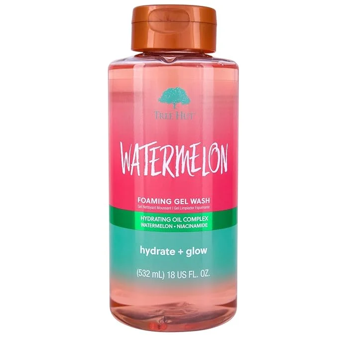 Top-Quality Tree Hut Watermelon Foaming Gel Wash Hydrating Moisturizing Body Wash Excellent