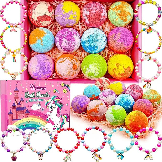 Reliable Unicorn Bath Bombs with Surprise Toys Inside Enhanced