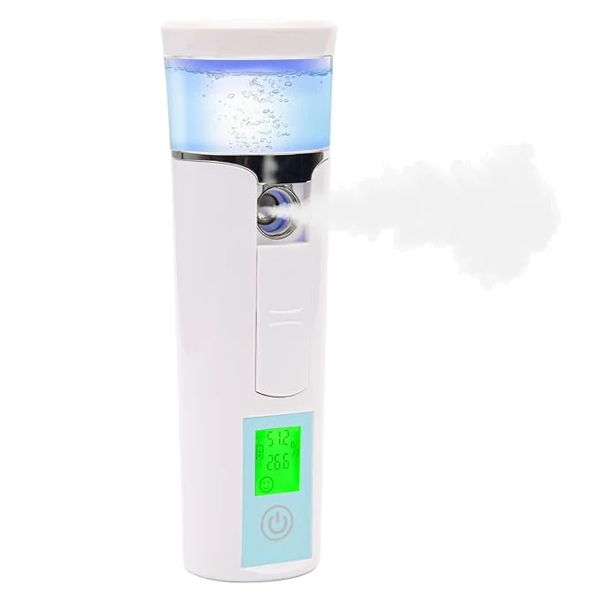 Premium Material Nano Facial Mister Mini Facial Steamer Handy Moisturizing Mist Sprayer High-Performance