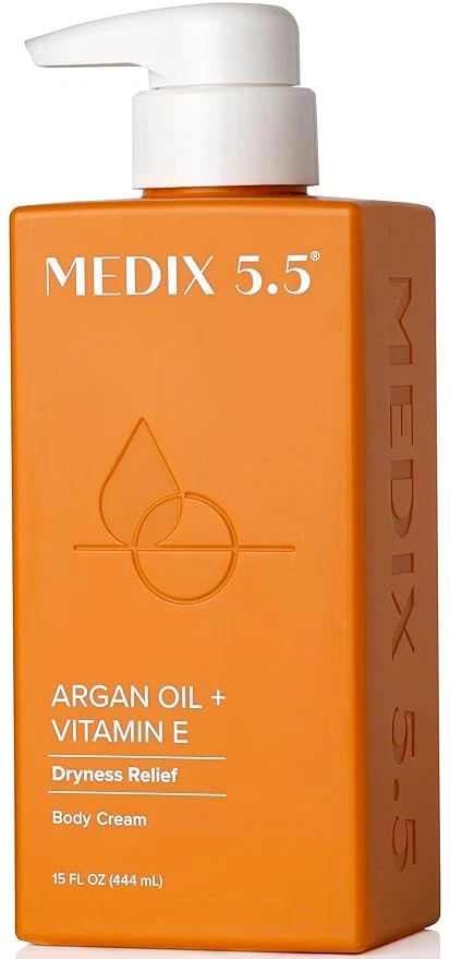 Unique Medix 5.5 Argan Oil Cream Vitamin E Anti Aging Skin Care Moisturizer Body Selected