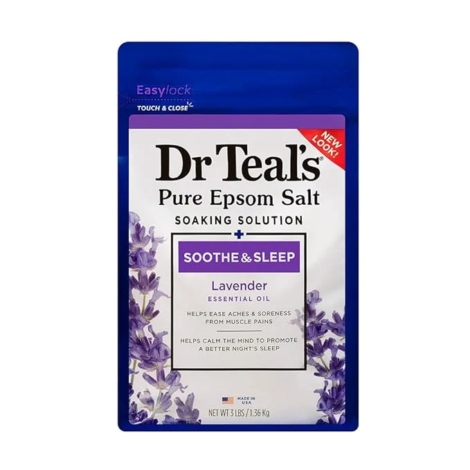 Advanced Dr. Teals Lavendar Scented Epsom Salt 48 oz Consistent