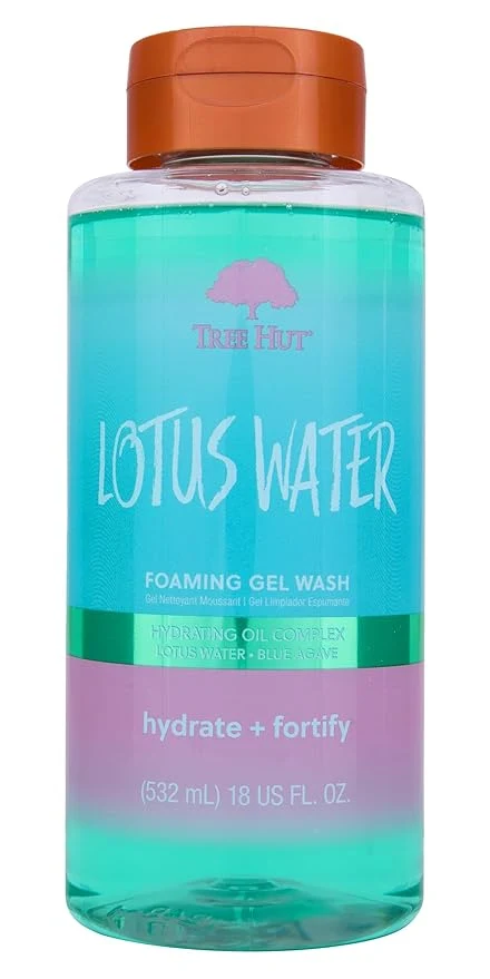 Authentic Tree Hut Lotus Water Wash Foaming Gel Cleanse Soothe Skin Without Stripping Solid