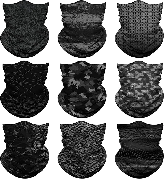 Powerful Venswell Neck Gaiter Face Mask Men Women Seamless Bandana Rave Face Cover Unique