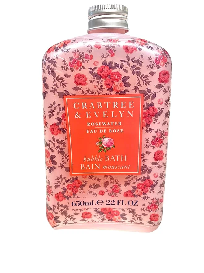 Minimalist Crabtree Evelyn Rosewater Bubble Bath Shower Gel 21.9 oz Reliable