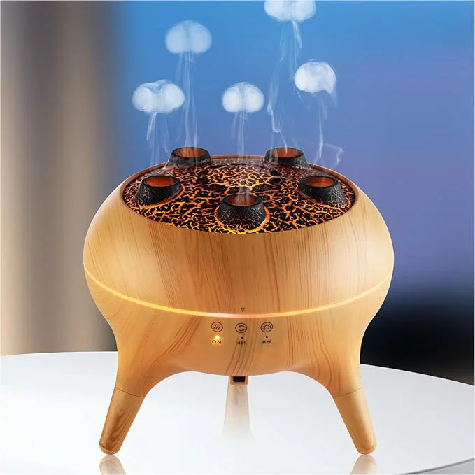 Safe Essential Oil Diffuser 250ML Jellyfish Diffuser Air Humidifiers Sound Pickup Next-Generation