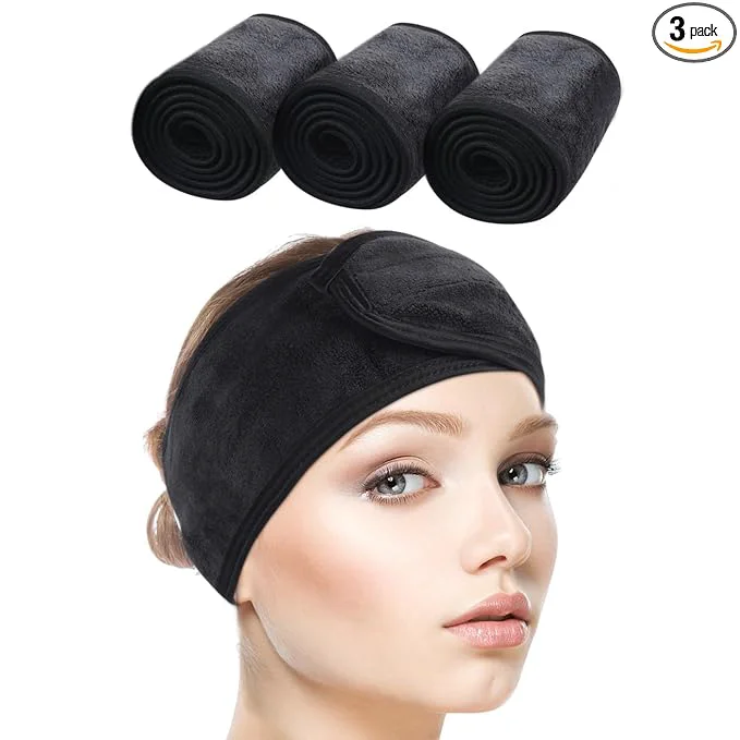Smooth SINLAND Spa Headband for Women Ultra Soft Adjustable Makeup Hair Band Enhanced
