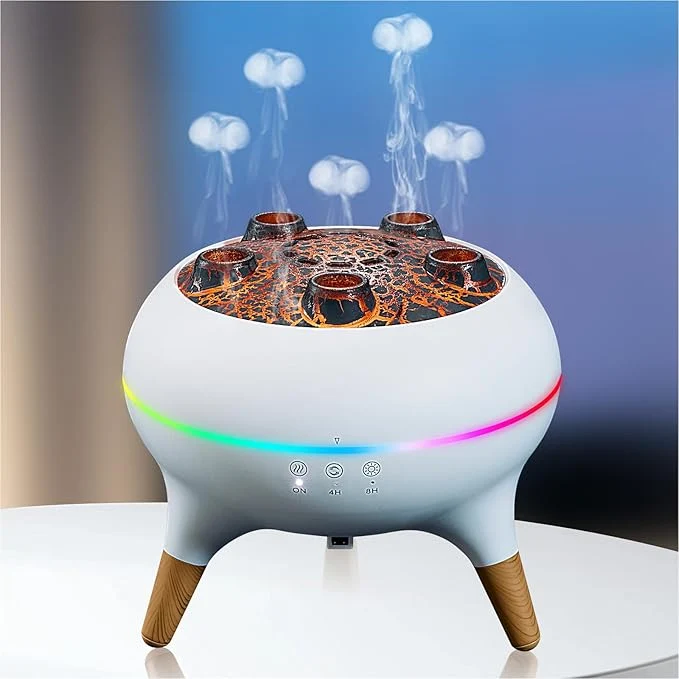 Convenient Essential Oil Diffuser 250ML Jellyfish Diffuser Air Humidifiers Sound Pickup Clean