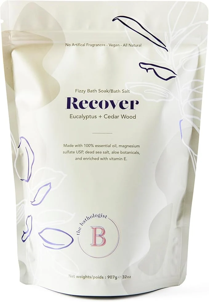 Minimalist The Bathologist Recover Fizzy Bath Soak Shea Butter Epsom Salt Mineral Consistent