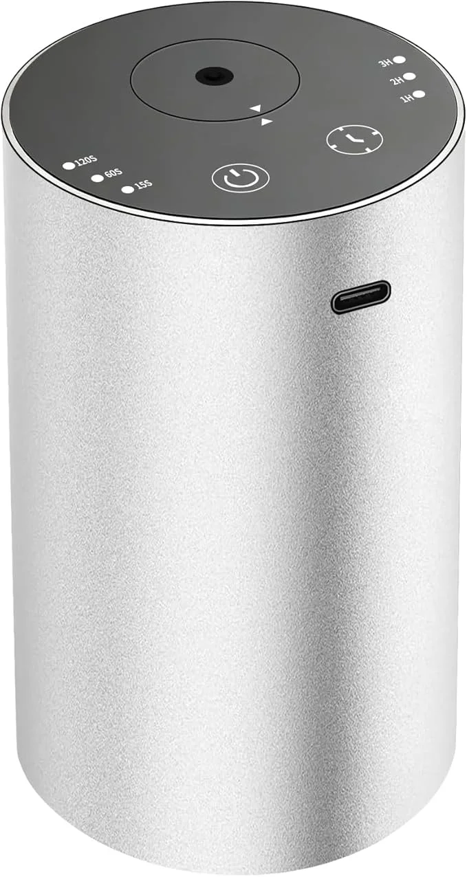 Dependable URPOWER Waterless Essential Oil Diffuser No Water Needed Battery Operated Reliable